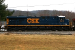 CSX 5413 waiting for a southbound to pass